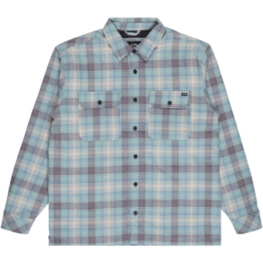 2026 Billabong Mens Offshore Lined Overshirt EBYWT03034 - Blue Surf